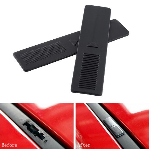 2x replacement roof rack clip rail moulding dustproof cover for mazda 2 cx7