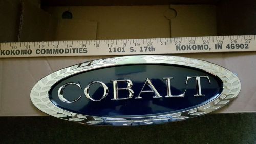Cobalt boat emblem