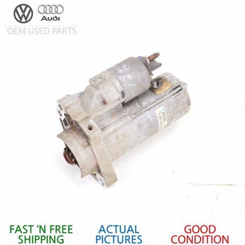 2004 - 2010 volkswagen vw touareg engine / motor starter - oem