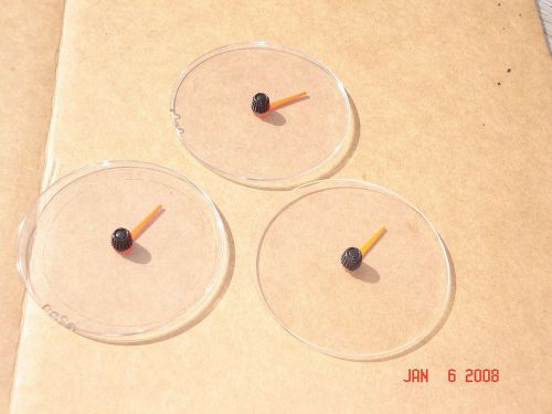 Sun tachometer lenses - removed from new tachometers - 6 pieces