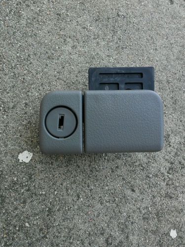 2000-2006 mazda mpv  1995-2003 mazda protege glove box lock - gray - oem