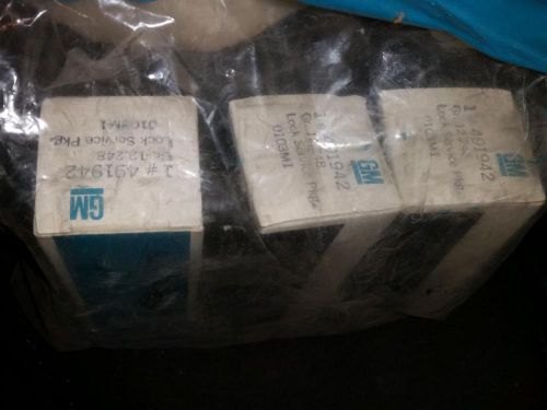 3qty 1973 pontiac firebird 1977 chevy camaro truck lock service pkg 491942 nos
