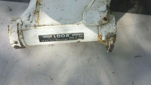 2001 cr500 frame and subframe