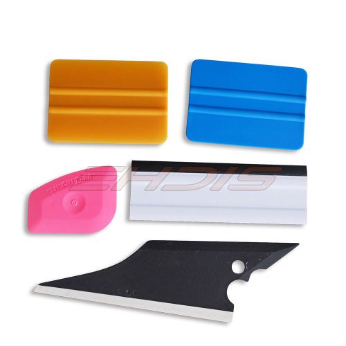 Find Professional 5Pcs Window Film Tint Tools Tint Squeegee Scraper Set