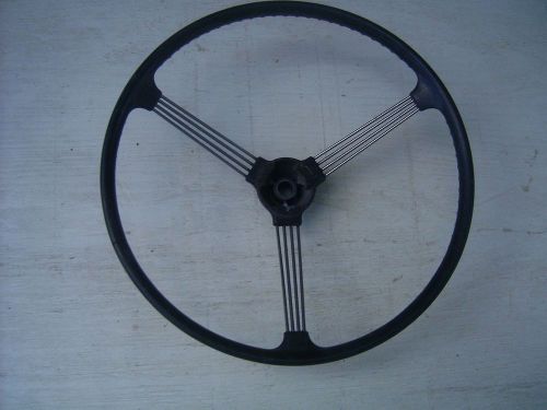 Morris minor original banjo spoked  steering wheel, used  no reserve