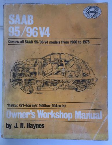 Saab 95/96 v4 1966 to 1975 owners workshop manual