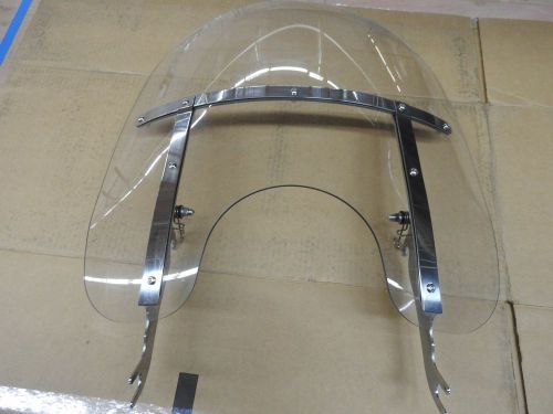 57400113  harley detachable windshield softail  2000-2016 18 inch lt smoke