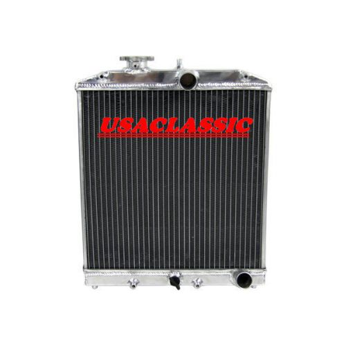 60mm aluminum radiator for civic eg ek/del sol/integra b16 b18 d15 d16 92-00