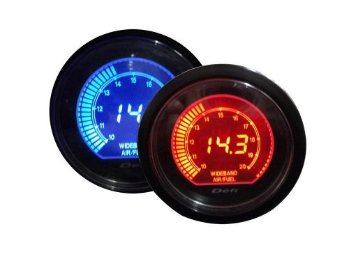 Universal air / fuel ratio gauge ( blue  and amber color, 2.5” / 60mm)