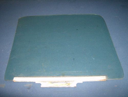 Oem ford trucks 1973-1979 passengers side rh door window glass glazzing &amp; track