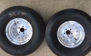 Mt drag slicks on craiger super trick wheels
