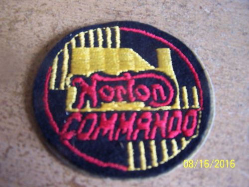 Norton commando motorcycle jacket patch