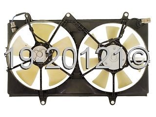 Brand new radiator or condenser cooling fan assembly fits chevy &amp; toyota