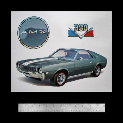 Find JAVELIN AMC AMX SST 68 69 70 AMERICAN MOTORS 343 304 DEALER