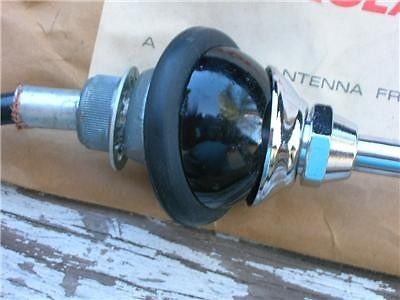 1955-56 ford    flat head radio antenna   by ward antenna co.