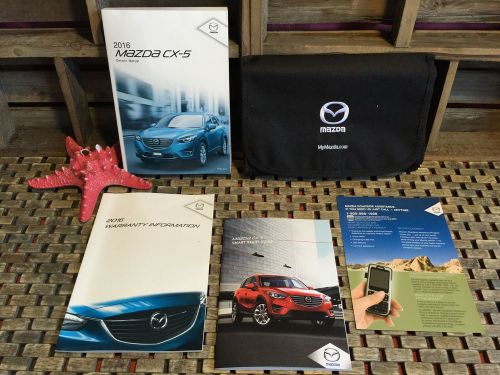 2016 mazda cx-5 cx5 cx 5 owners manual + audio screen section: fast free ship