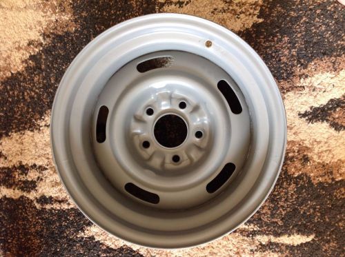 Original gm-chevrolet corvette 15&#034; x 8&#034; rally wheel rim, 1969-1982, exc. cond!