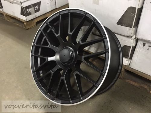 19&#034; new c63 black amg style wheels rims fits mercedes benz cla250 gla250 cla gla
