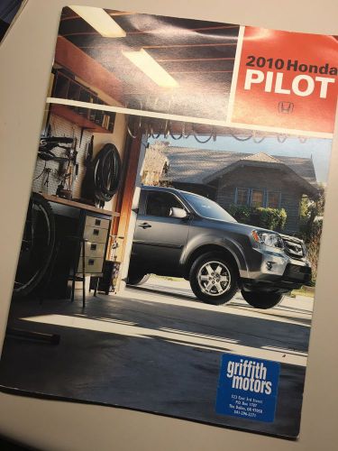 Honda pilot 2010 catalog