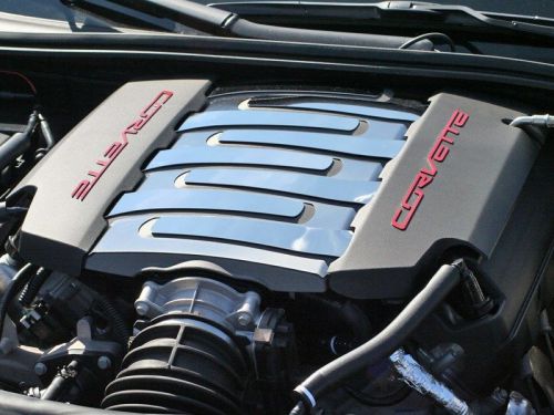 2014-2016 c7 corvette stingray - 9pc polished/brushed plenum cover-053001