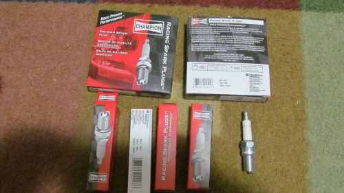 Set of 8 champion s53c spark plugs racing ac bosch champion new high performance