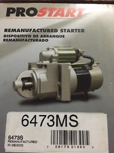 Prostart remanufactured starter 6473ms free priority shipping!
