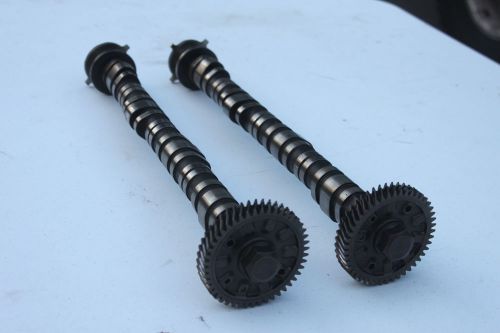 Honda s2000  camshafts cams intake &amp; exhaust side w gears f20c ap1 00 01 02 03