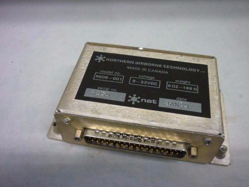 Northern airborne technology model rs08-001  voltage 9-33vdc