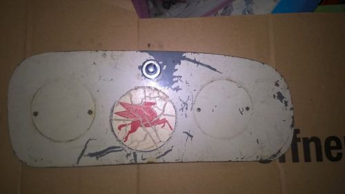 Original vw bug beetle glove box door with knob oval brezel split