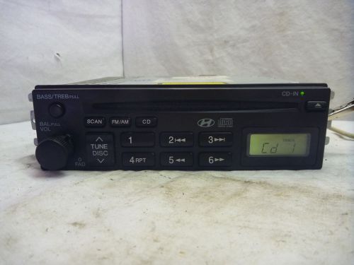 03 04 05 hyundai accent radio cd player 96160-25308 oem bulk 822