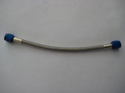 Nos/nitrous/nx/zex/holley/big-pro shot-cheater 4an x 4an x 8&#034; blue line/hose kit