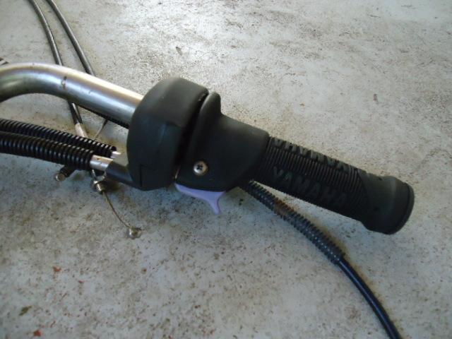 YAMAHA HANDLEBARS WITH THROTTLE AND CABLE TRIM AND CABLES 2002 XLT1200 XLT1200, US $40.00, image 3