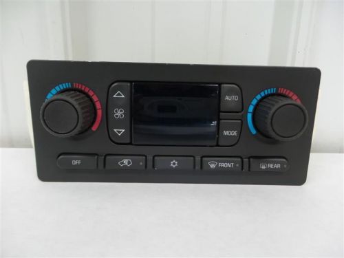 Temperature control front automatic opt cj2 id 15132070 fits 04 bravada 395645