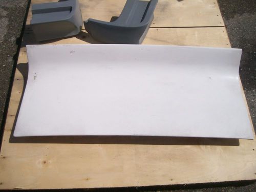 1969 mustang trunk lid shelby fastback, fiberglass w/ spoiler/end caps