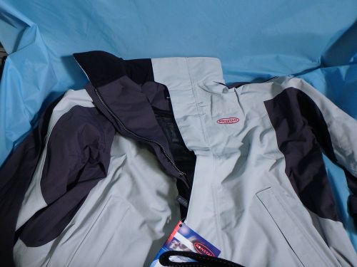 Ronstan heavy duty inshore foul weather jacket breathable cl150xl grey xl  new