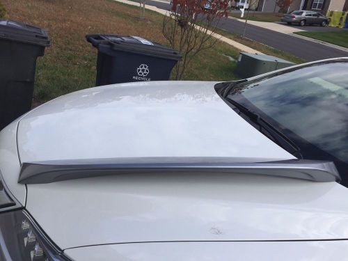 Honda s2000 trunk silver painted lip spoiler and  tonneau cover..( boot cover)