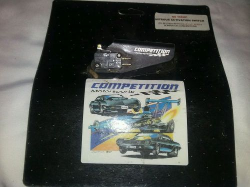 Nitrous activation switch and bracket / competition motorsports,holley dominator