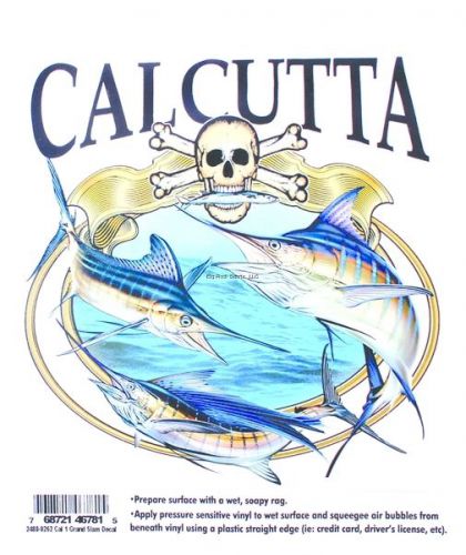 Calcutta cal1 grand slam fishing decal
