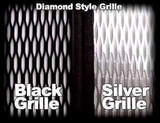 01-04 Nissan Frontier Grill Insert Powder Coated Silver Diamond Style Grille , US $11.99, image 3