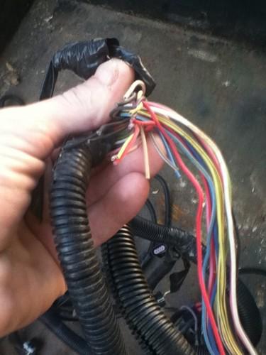 Chevy colorado wire harness. for parts only.