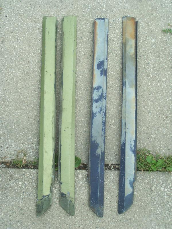 1970 1971 torino cyclone montego  vinyl top pillar trim 2 sets