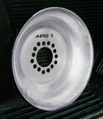 Aero race wheels 54-500009 aluminum mud covers 15" diameter -  arw54-500009