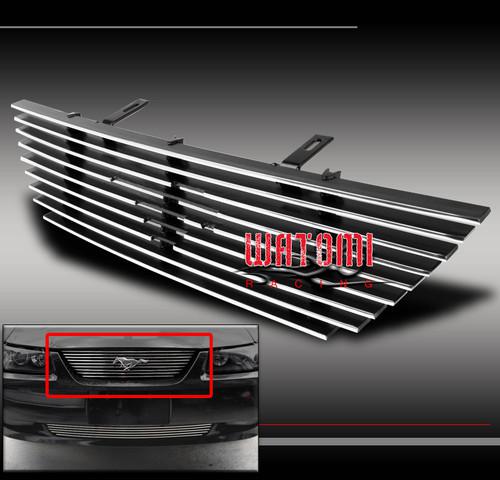 99-04 ford mustang front upper billet grille grill insert gt svt cobra mach i