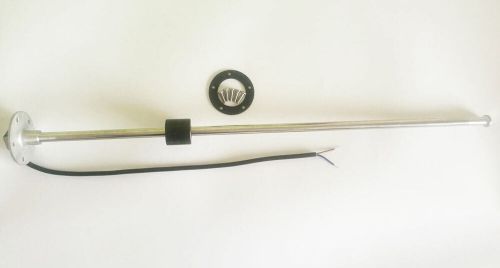 Fuel gauge sender 25" inch ssl vdo type 10-180 ohms stainless marine boat tank