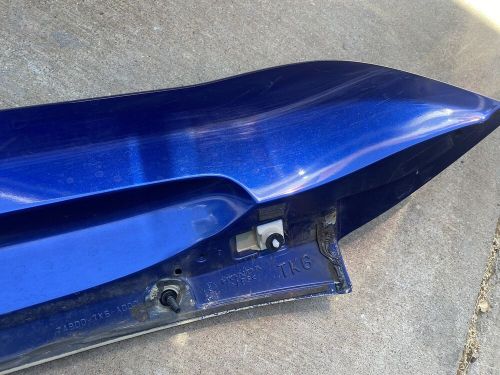 2009 2010 honda fit sport rear spoiler wing oem blue used