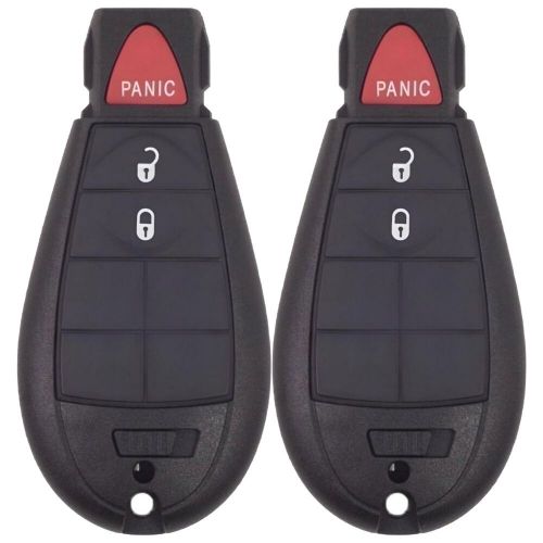 2 for 08 09 10 11 12 13 14 15 16 17 18 19 20 dodge grand caravan key fob remote