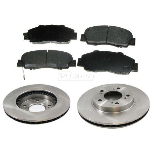 Find Front Disc Brake Pad & Rotor Kit Set for Integra Prelude in