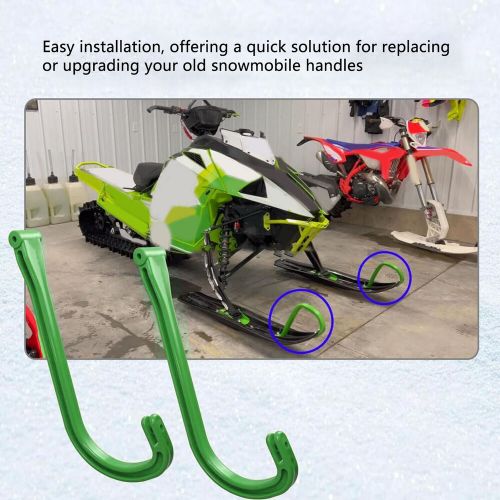 1 Pair Snowmobile Ski Handles 3639781 Plastic Replacement Ski Loops Replacement, US $36.88, image 3