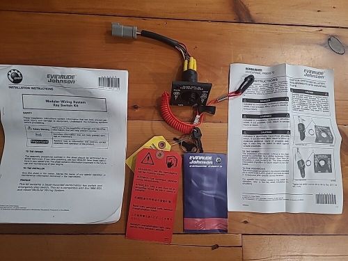 Evinrude Johnson Ignition Key Switch # 176408, US $70.00, image 2
