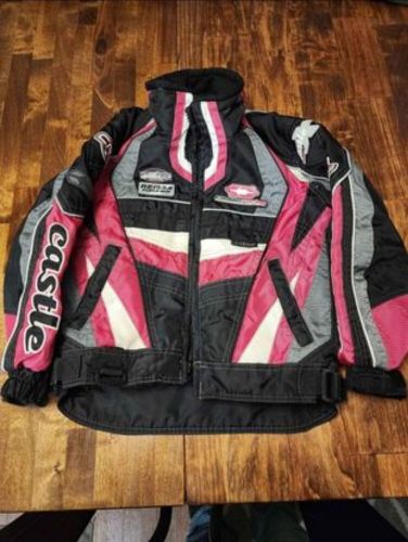 Castle x youth size small snowmobile jacket, US $75.00, image 8